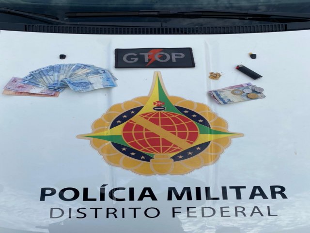 PMDF PRENDE TRS TRAFICANTES QUE AGIAM NO SETOR COMERCIAL SUL