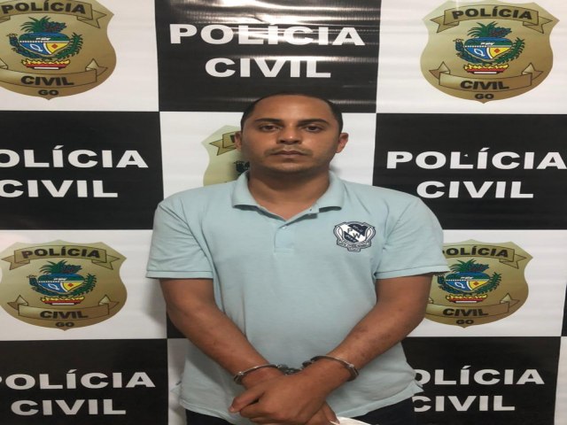 PCGO PRENDE ESTELIONATRIO QUE SE PASSAVA POR POLICIAL FEDERAL PARA PRATICAR GOLPES EM GOINIRA-GO