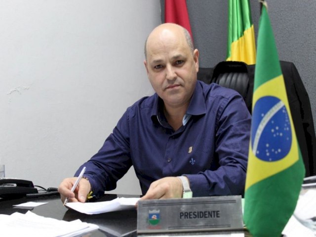 Vereador Laenio da Silva  eleito presidente da Cmara de Morro da Fumaa