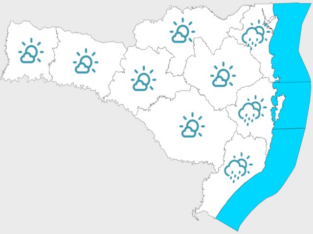 Confira a previs�o do tempo para esta quarta-feira (27)