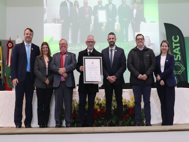 Câmara homenageia Satc pelos 67 anos de história e contribuição ao desenvolvimento Câmara homenageia Satc pelos 67 anos de história e contribuição ao desenvolvimento