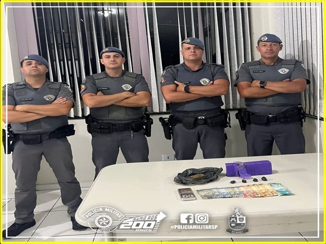 Policiais Pirajuenses, Apreendem Menor Com Carga de  Drogas