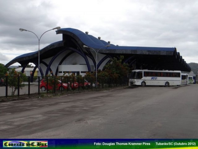 rea onde est construdo o Terminal Rodovirio Jos Ghizoni, em Tubaro  ainda no foi paga.