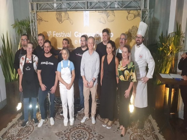 4 edio do Festival Gastronmico de Tubaro  lanado oficialmente