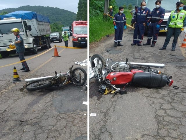 Acidente entre motocicletas resulta em duas mortes