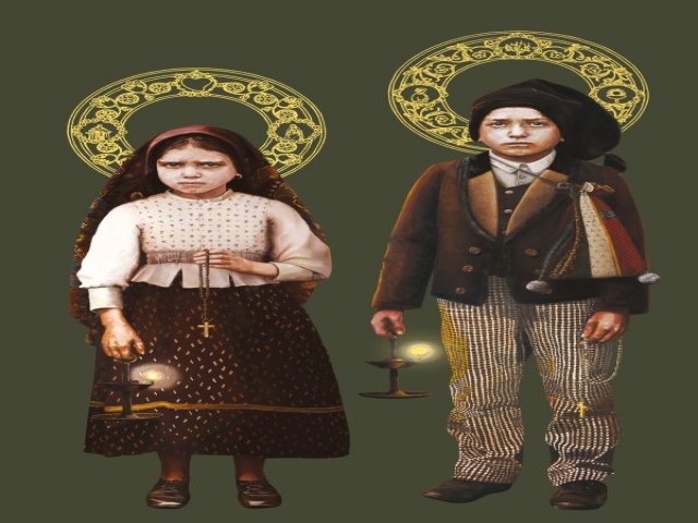 Relquias dos santos pastorinhos Francisco e Jacinta Mrio foram expostas na igreja matriz de Humait