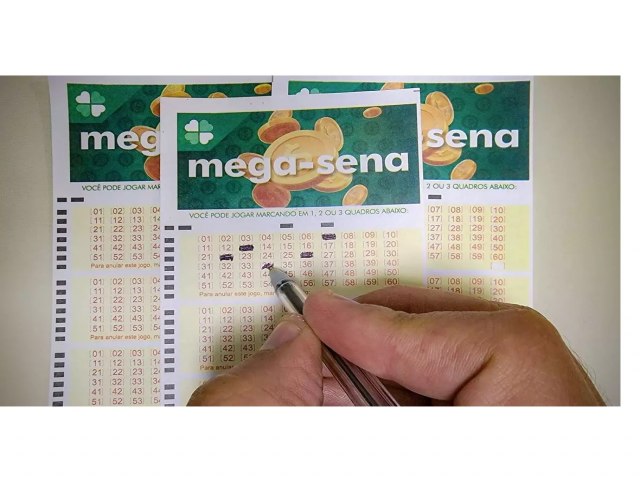 Trs apostas dividem prmio de R$ 102 milhes da Mega-Sena