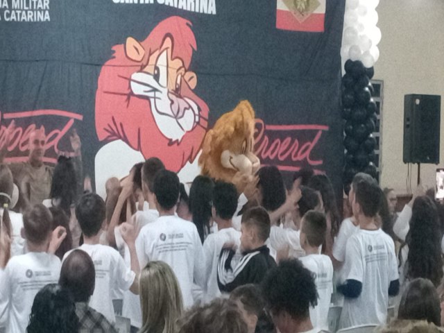 Proerd conclui mais uma capacita��o em Gravatal