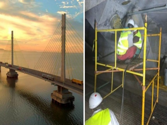 Ponte Anita Garibaldi em Laguna ser� reaberta parcialmente neste domingo(19)