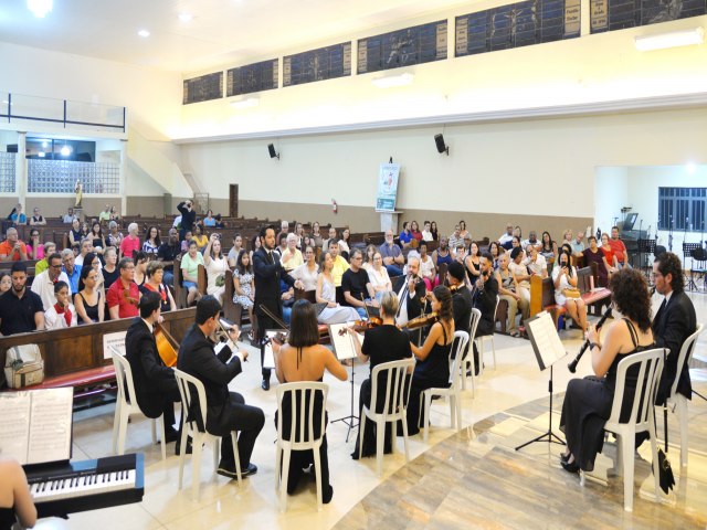 Orquestra Jovem de Mat�o se apresentar� na Igreja Nossa Senhora Aparecida