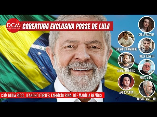 Cobertura exclusiva da posse de Lula pelo Dirio do Centro do Mundo