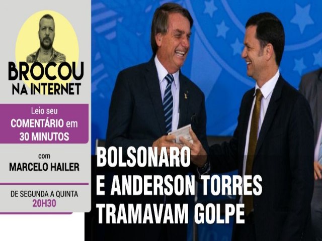 Bolsonaro e Anderson Torres tramavam golpe para anular o resultado da eleio 2022