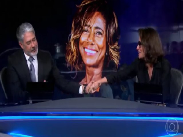 Jornal Nacional presta homenagem emocionante  jornalista Glria Maria