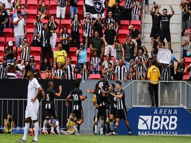 Botafogo d show no DF e goleia Boavista por 4 x 0 na Arena BRB Man Garrincha