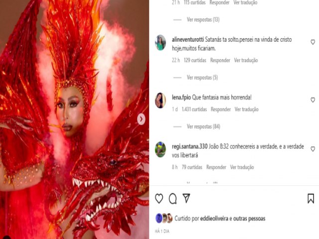 Sabrina Sato  atacada por fundamentalistas aps desfilar na Gavies: Satans