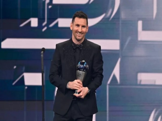 Lionel Messi  eleito melhor jogador do mundo no prmio Fifa The Best