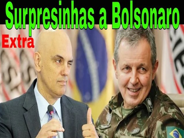 BOLSONARO SE ENGANOU! NO SER ESQUECIDO. GENERAL E MORAES APONTAM A DIREO. E OS COMBUSTVEIS?