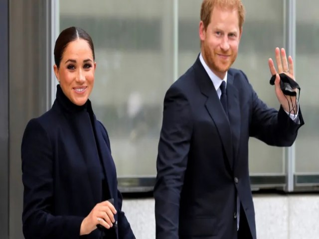 Prncipe Harry e Meghan so convidados a desocupar casa no Reino Unido, diz porta-voz