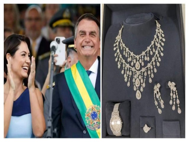 Joias sauditas: MPF vai investigar Jair Bolsonaro e Michelle por peculato