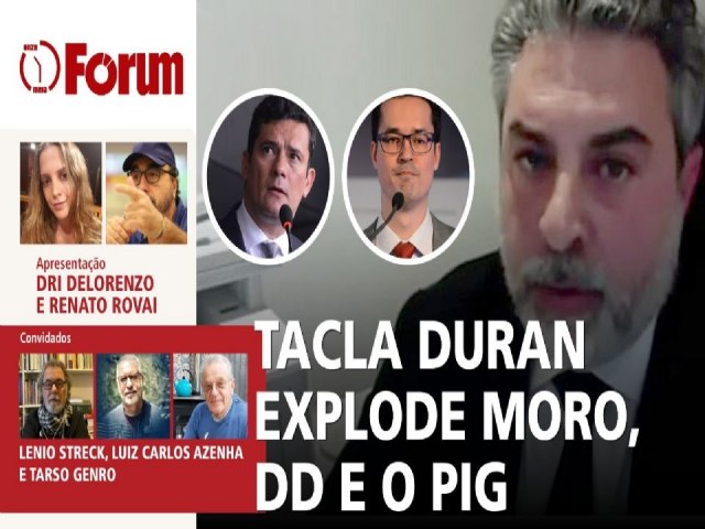 Envergonhada, mdia esconde depoimento de Tacla Duran contra Moro e Dallagnol