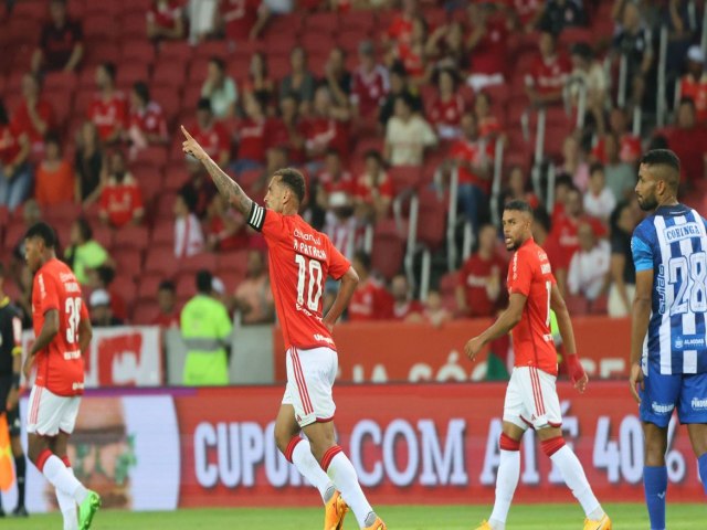 Alan Patrick leva Internacional  vitria na Copa do Brasil; Fortaleza goleia