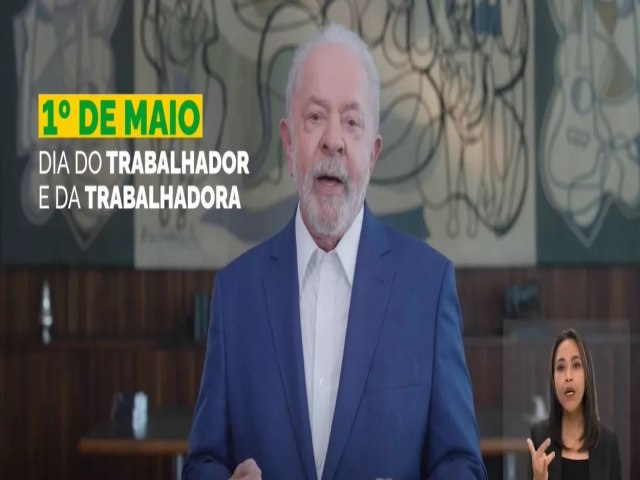 Em pronunciamento na TV e rdio, Lula defende conquistas dos trabalhadores e valorizao do salrio mnimo