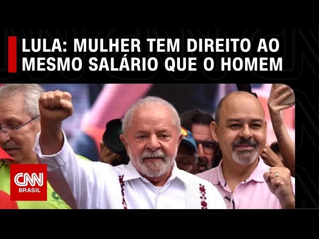 Mulheres tm direito ao mesmo salrio que homens na mesma funo, diz Lula