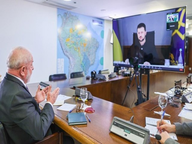 Zelensky, o lder ucraniano, pede reunio a ss com o presidente Lula no G7