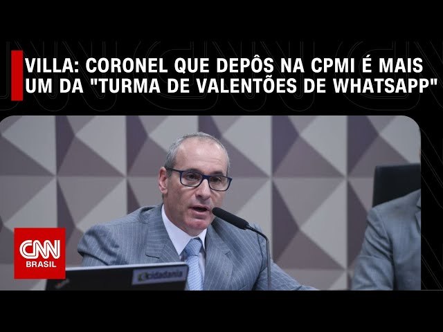 Marco Antonio Villa: Coronel que deps na CPMI  mais um da turma de valentes de WhatsApp