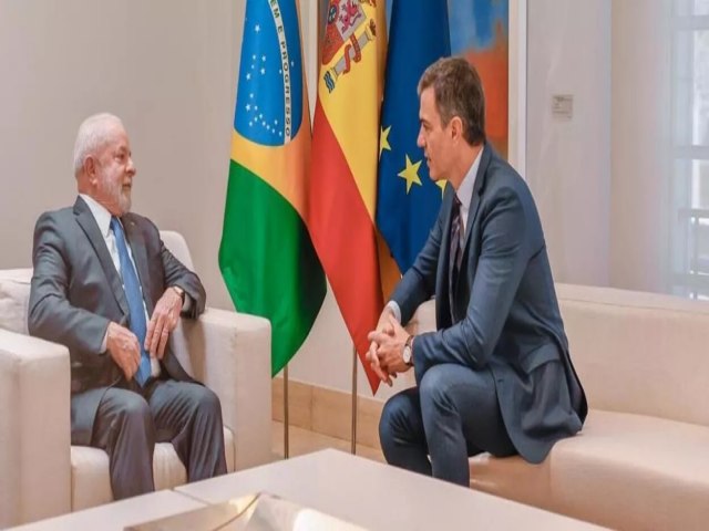 Lula conversa nesta quarta-feira com premi da Espanha sobre acordo comercial Unio Europeia-Mercosul