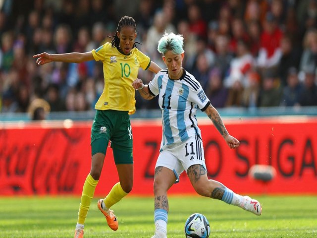 Copa do Mundo Feminina: Argentina e frica do Sul empatam em jogo movimentado