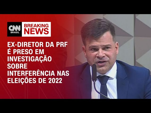 Denncia de servidor do MJ sobre blitze da PRF nas eleies levou  priso de Silvinei