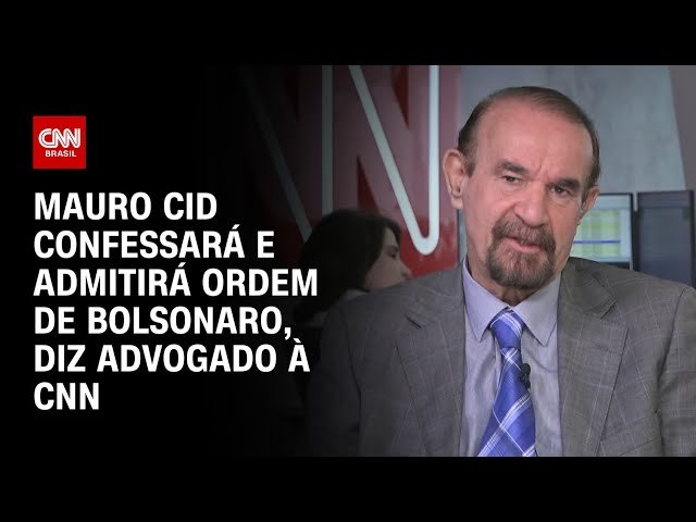 VENDA DAS JIAS: Cid far confisso e admitir ordem de Bolsonaro, diz advogado  CNN