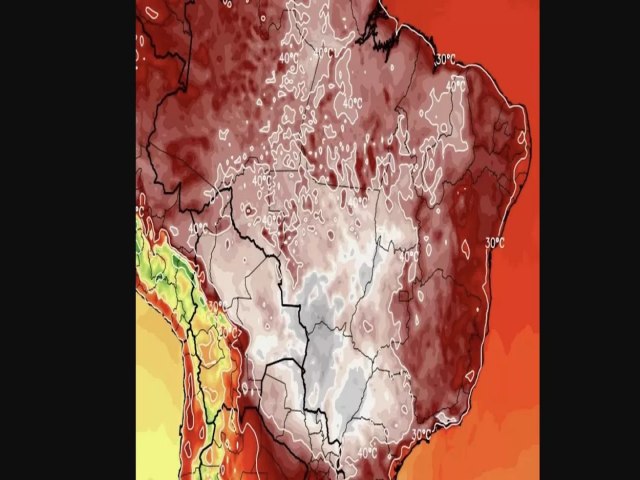 Brasil enfrentar onda de calor excepcional nos prximos dias com temperaturas de 40C a 45C e risco  vida