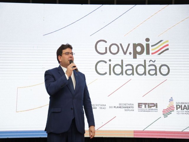 Gov.Pi Cidado  lanado com 53 servios pblicos disponibilizados