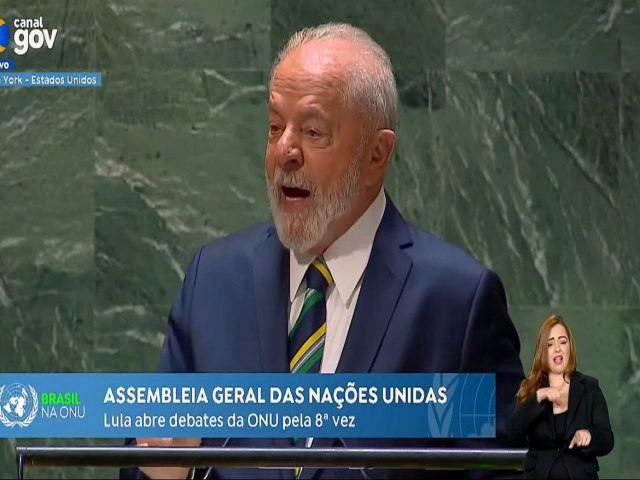 Lula na ONU: mudana climtica e desigualdade so principais desafios globais