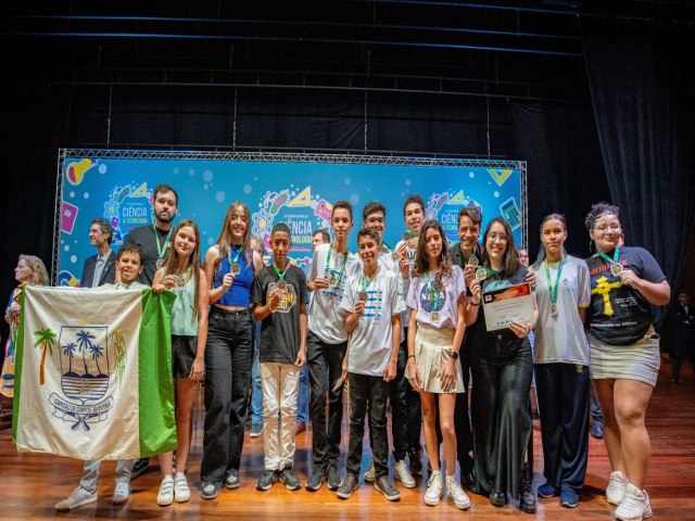 CINCIA e TECNOLOGIA: Mais de 300 crianas e jovens recebem medalhas em Braslia