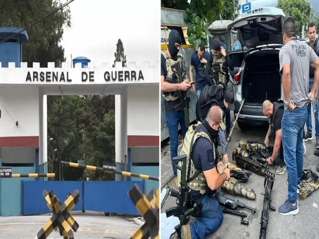 Exrcito prende 17 militares e pede priso preventiva de 6 suspeitos por furto de metralhadoras