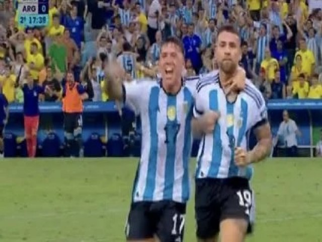 ARGENTINA 1 x 0 no Maracan: Brasil de Diniz joga como nunca e perde como sempre