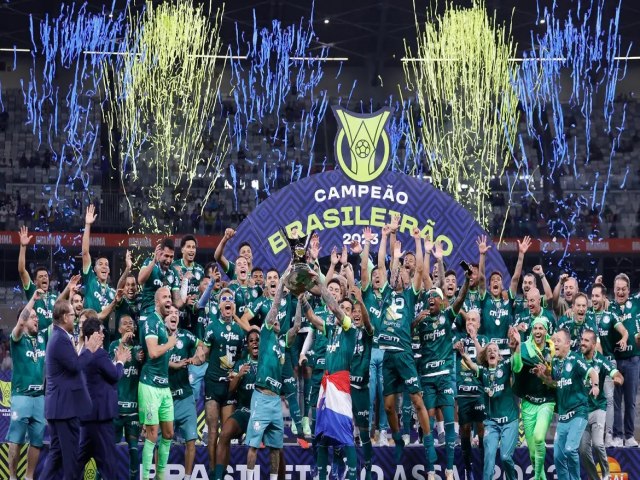  CAMPEO!!! Palmeiras conquista o 12 Campeonato Brasileiro de sua histria