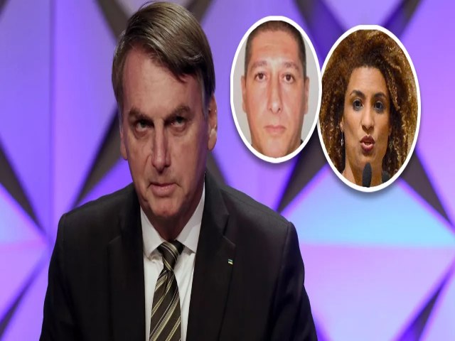 Bolsonaro comemora possvel desfecho do caso Marielle aps delao de Ronnie Lessa