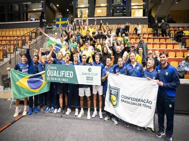 Copa Davis Masculina: Brasil derrota Sucia e retorna  elite do tnis mundial