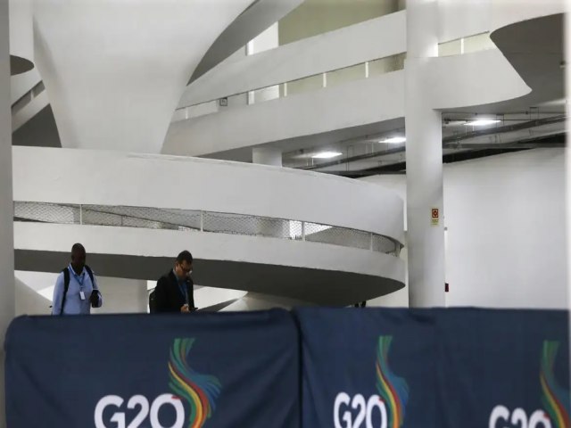 Estudantes de escolas pblicas fazem cobertura jornalstica no encontro do G20