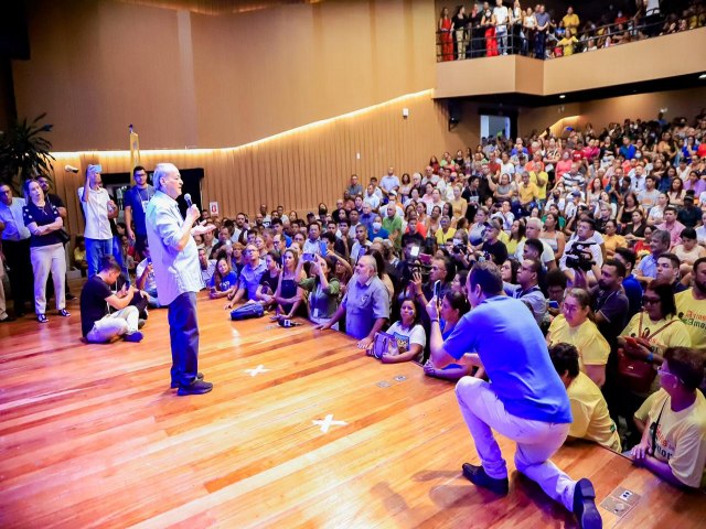 Silvio Mendes e Jeov Alencar so lanados pr-candidatos Pra Cuidar de Teresina