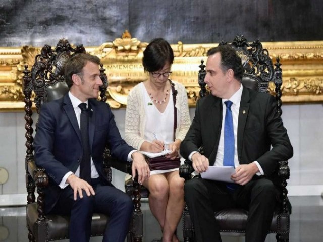 Pacheco destaca relao com a Frana como fundamental ao receber Macron