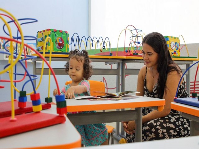 Brinquedocreche  inaugurada na Nova Maternidade Dona Evangelina Rosa, em Teresina