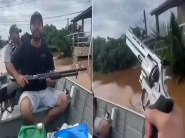 Ondas de saques e assaltos so registradas em meio s enchentes no Rio Grande do Sul