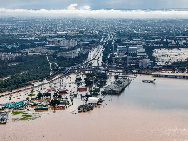 Rio Grande do Sul tem alerta de perigo extremo com previso de mais chuva