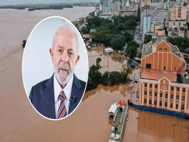 Nunca vi tanta solidariedade e compaixo do povo brasileiro, ajudando cada pessoa desesperada no RS, diz Lula