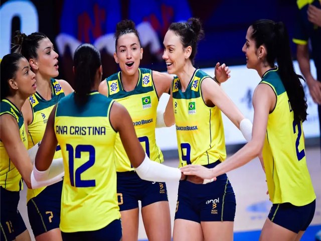 No volei, Brasil emplaca 6 vitria seguida na Liga das Naes ao bater Holanda